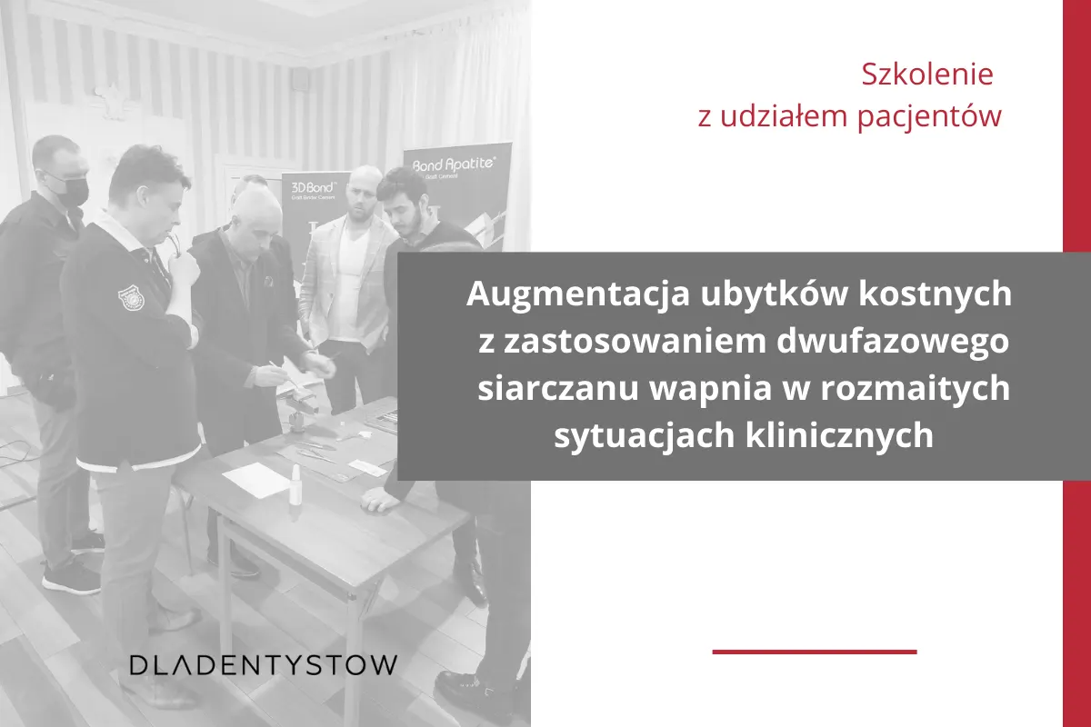Augmentacja ubytków kostnych z zastosowaniem dwufazowego siarczanu wapnia w rozmaitych sytuacjach klinicznych